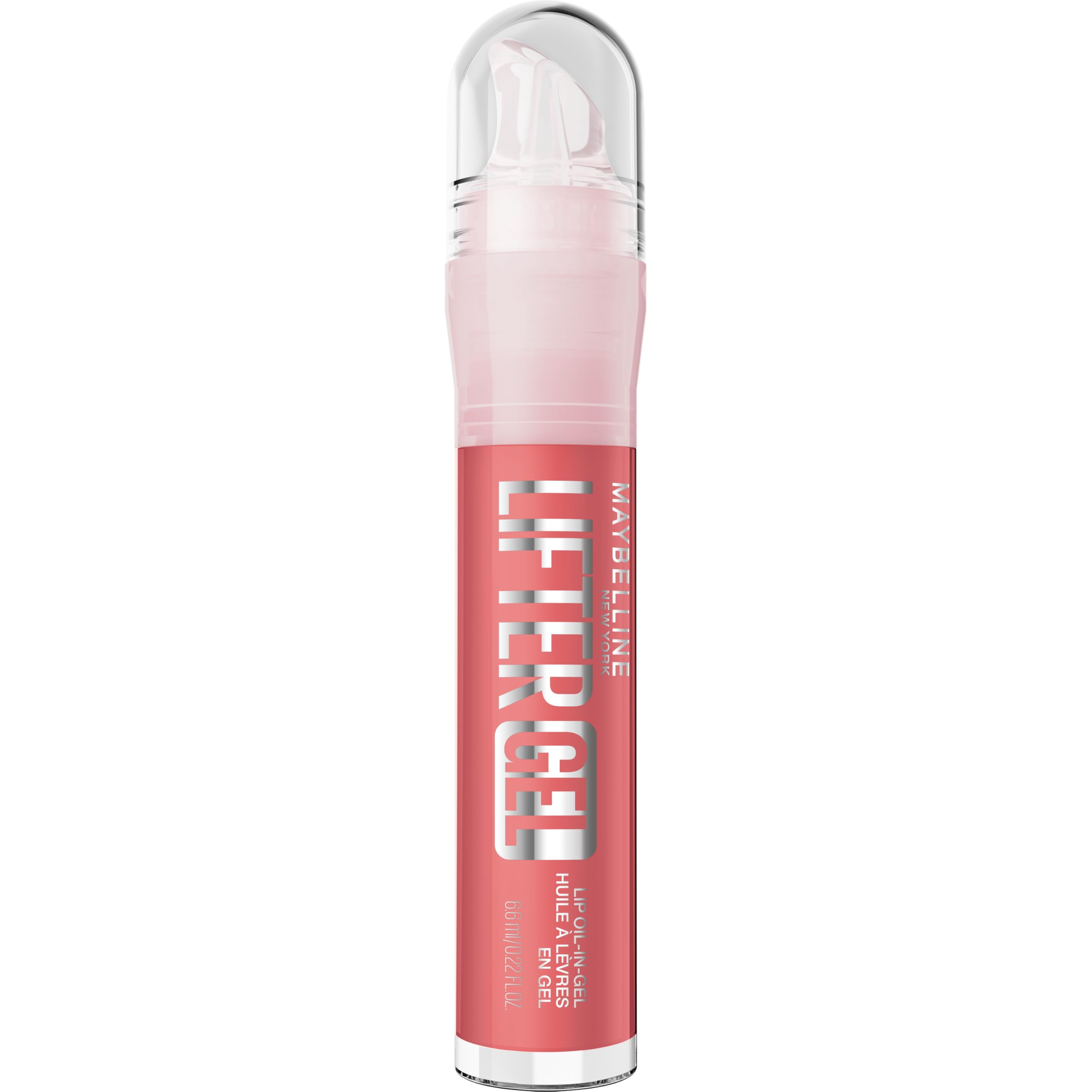 Maybelline Lip Gloss Lifter Gel Click Pen, 24H Hydration, 006 Strawberry Sh