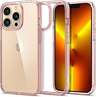 Vista 40 de Spigen Funda para iPhone 14 Pro Max, ultra híbrida, sin anillo magnético, antiamarilleo, transparente