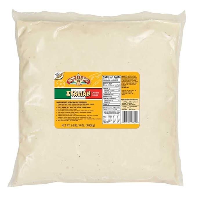Land O Lakes Italian Cheese Sauce, 106 Ounce Pouch 6 per