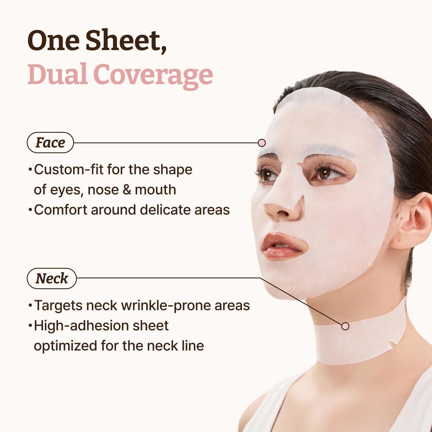 Dr. Reju-All Advanced PDRN Rejuvenating Mask - Face & Neck Korean Sheet Mask with 1,200 ppm PDRN, Collagen & Copper Peptides - Hydrating & Soothing, Skin Repair (1.2 Fl Oz x 4EA) - Image 6