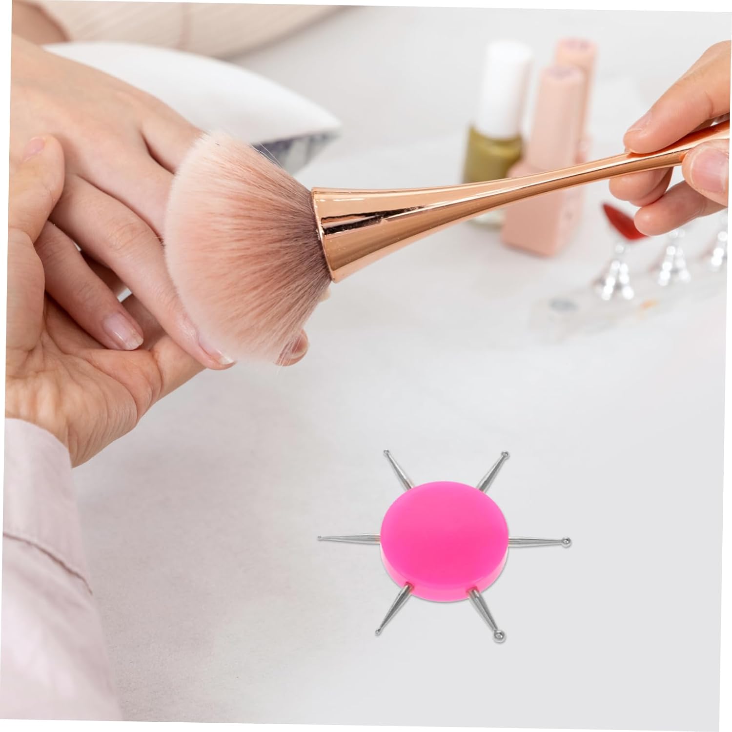 OUNONA Nail Art Circular Dotting Tools Dotting Pen Tool Kit Manicure Nail Dotting Pens Tools for Nail Tracing and Painting