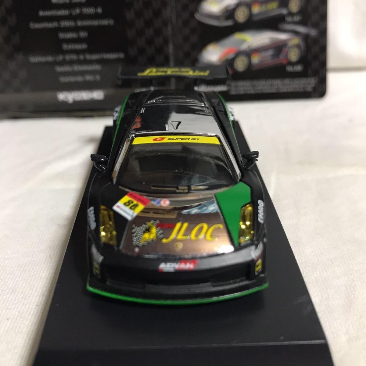 Amazon | 京商 1/64 JLOC ランボルギーニ ガヤルド RG-3#86 山西 康司