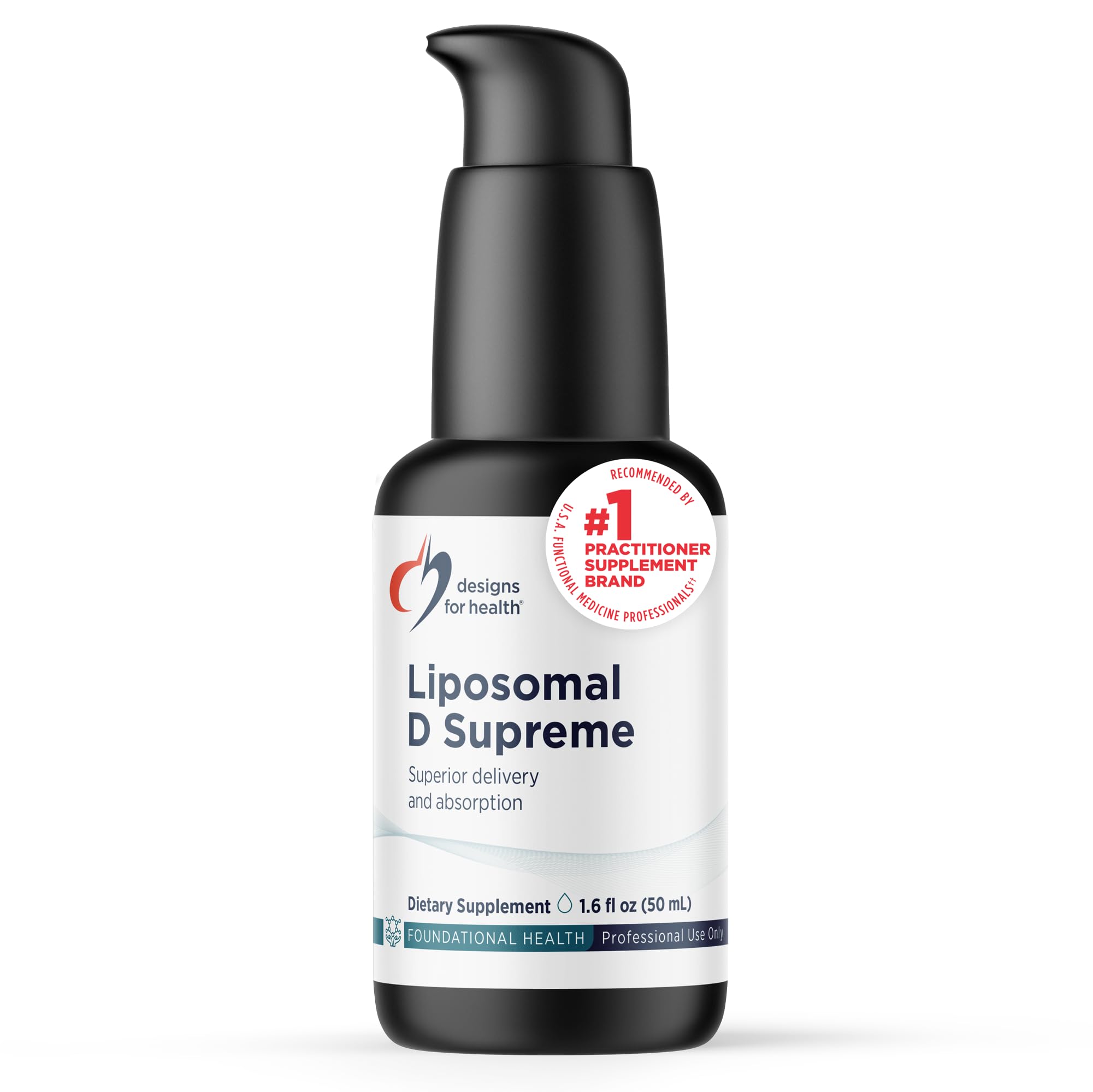 Liposomal B Supreme - Liquid B Vitamin Complex with Superior Absorption - Folate, Vitamin B12, B6, Biotin, TMG + More - Oral Delivery Pump with Citrus Flavor (50 Servings / 1.7oz)