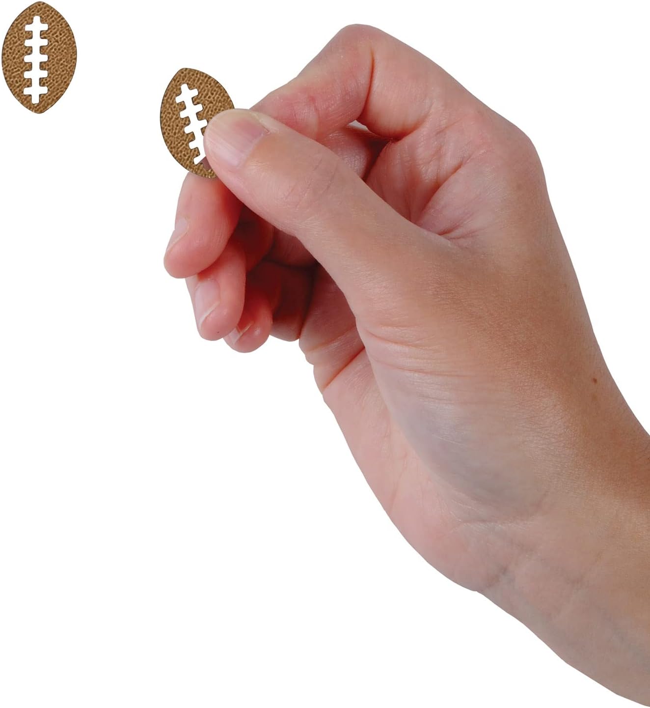 Fanci-Fetti Footballs (brown) Party Accessory (1 count) (1 Oz/Pkg)