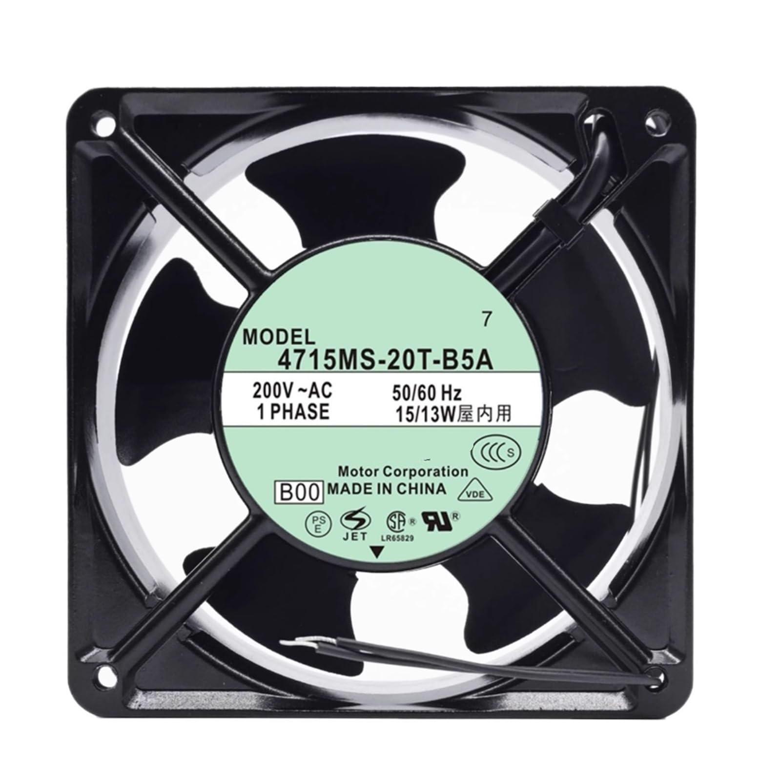 YMUGUEGH 4715MS-20T-B5A 120mm Fan AC 200V(Plug)