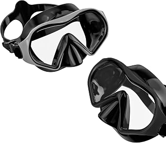 Aegend Snorkel Mask Adults 180 Panoramic Anti-Fog Leak-Proof Diving Goggles Swimming Gear