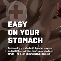 Vista 7 de Jocko Fuel Mölk Proteína de suero en polvo 22g Mezcla baja en azúcares de fruta del monje - Recuperación y crecimiento muscular, el embalaje puede