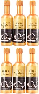 6 Pcs Catalytic Converter Cleaner Auto Parts Engine, 120ML Exhaust System Pipe Carbon Removal Cleaner Treatment Additive Oil, Fuel System Treatment Oil Additive for Gas and Diesel Car