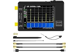 Portable Handheld Music Spectrum Analyzer V0.3.1, AURSINC Frequency Analyzer, Signal Generator
