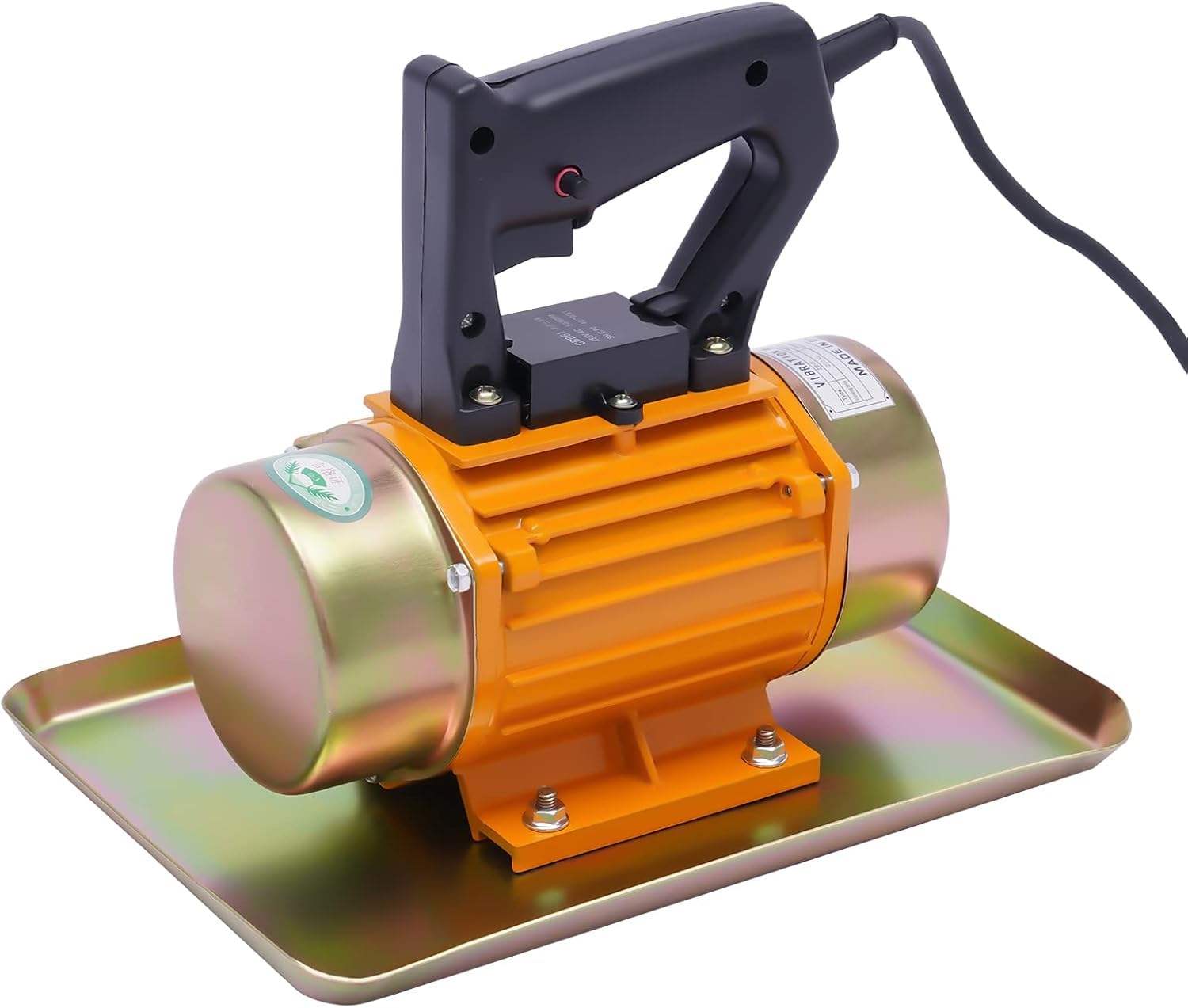 Vibrateur à béton portatif 3500 tr/min avec force de vibration 200 kg pour truelle plate