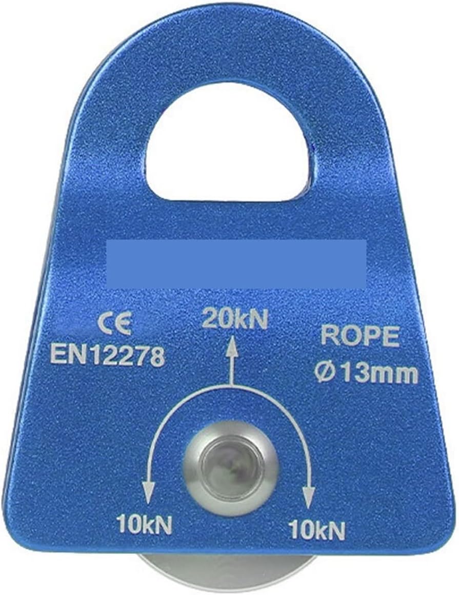 INLIMA Pulley Outdoor Rock Climbing Pulley Ropeway Pulley Mountaineering Transport Hoisting Tool Rescue Survival Safety Equipment