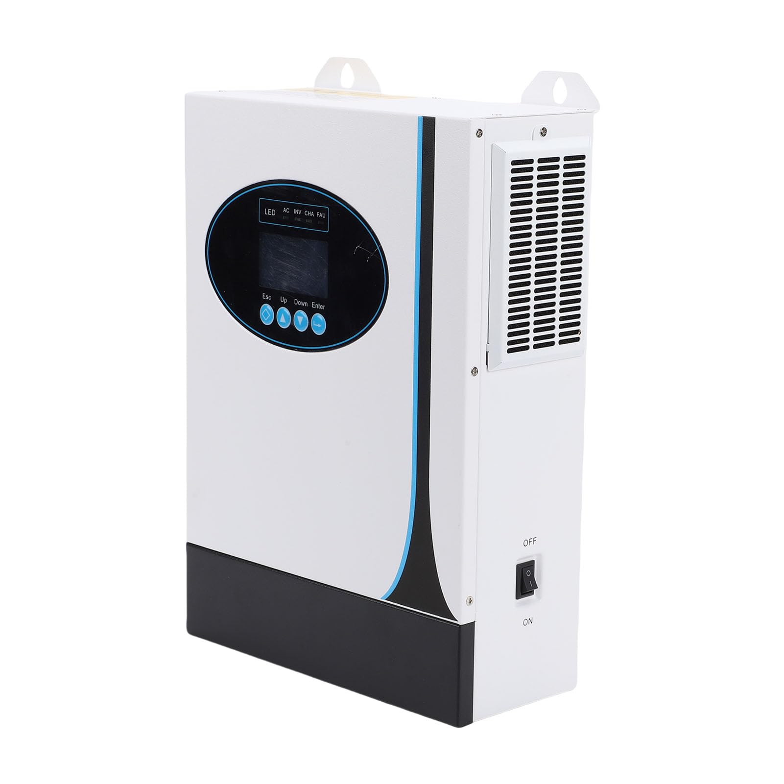 FTVOGUE Inverter Solare Off-grid, Onda Sinusoidale Pura da 1200 W con Tecnologia MPPT e Telecomando, per di Energia Solare Industriale su Piccola Scala Domestico e Scolastico