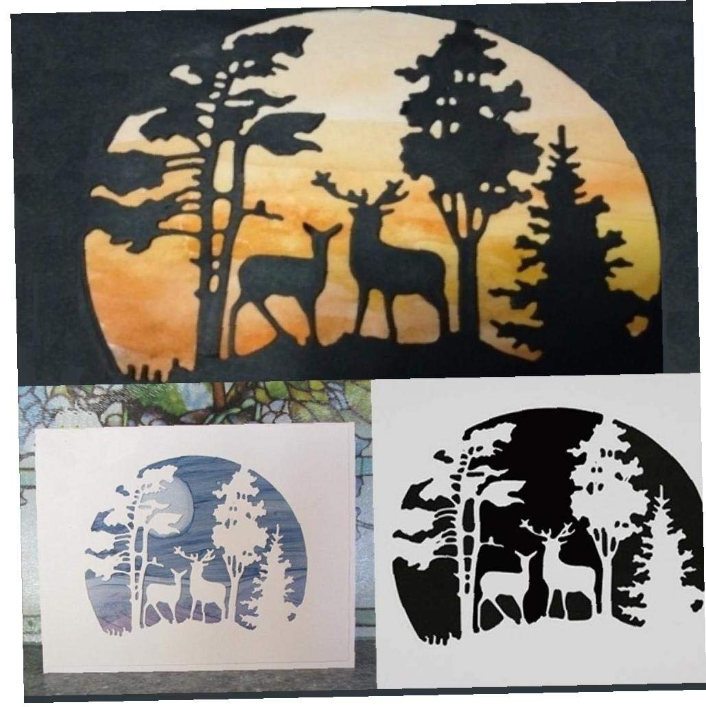 Casecover Silver Frames Metal Cutting Die Christmas Tree Animal Deer Punch Stencils Scrapbooking Card Making Album Stencil Embossing Craft