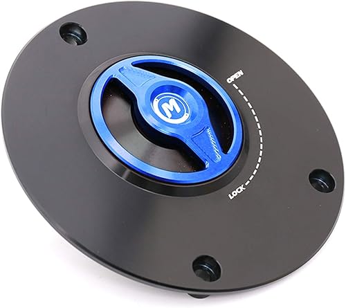 Miniatura 16 de Green FCV CNC Quick Release Gas Fuel Cap Compatible with ZX-6R Ninja 07-18 ER-6F 06-16 Z1000 SX 11-18 KLZ1000 12-18 2019