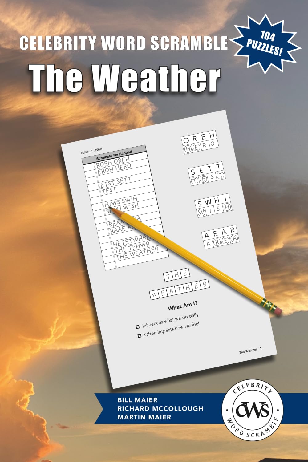 Celebrity Word Scramble The Weather