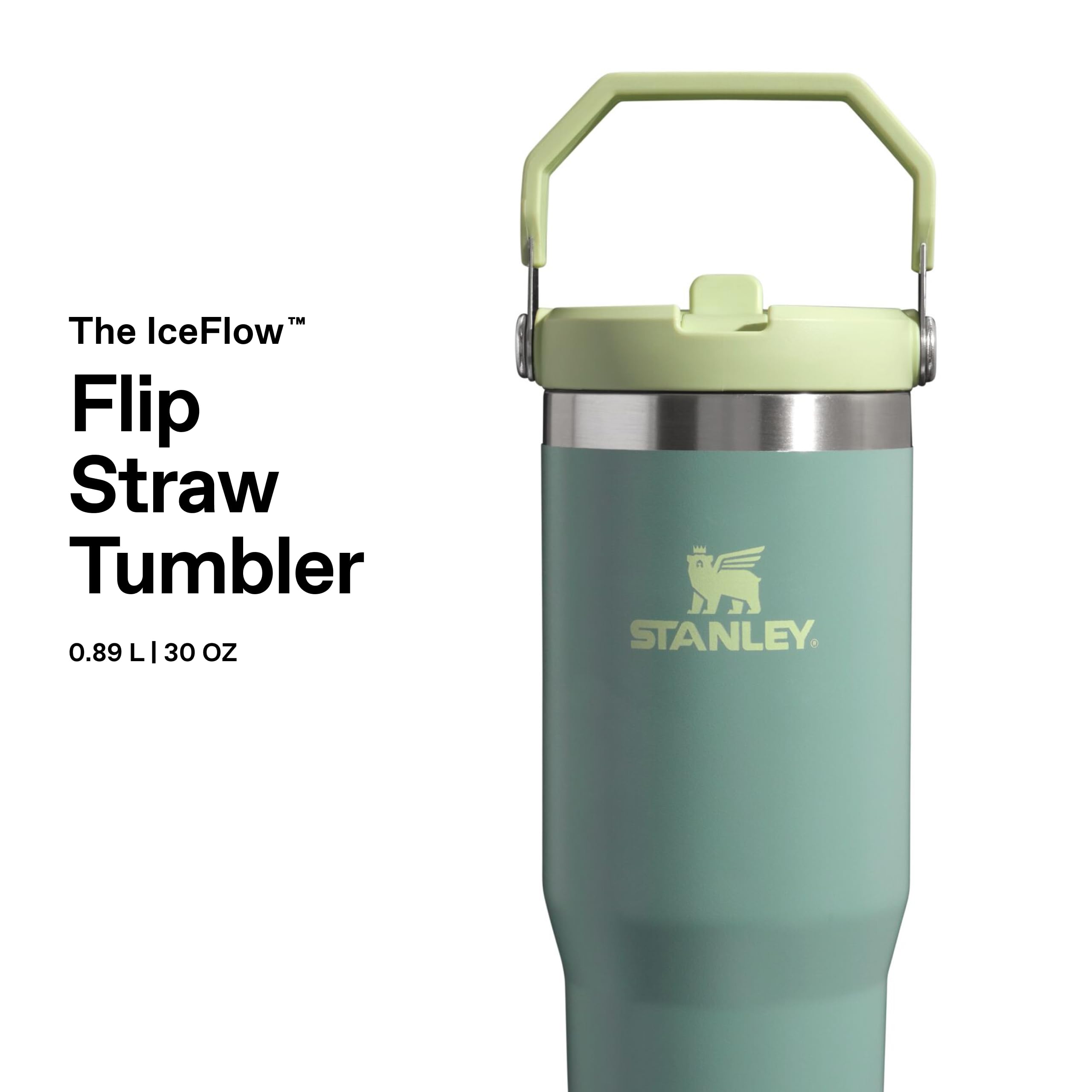 Stanley 1913 Flip Straw Tumbler Gourde Avec Paille 0.89L - Shale