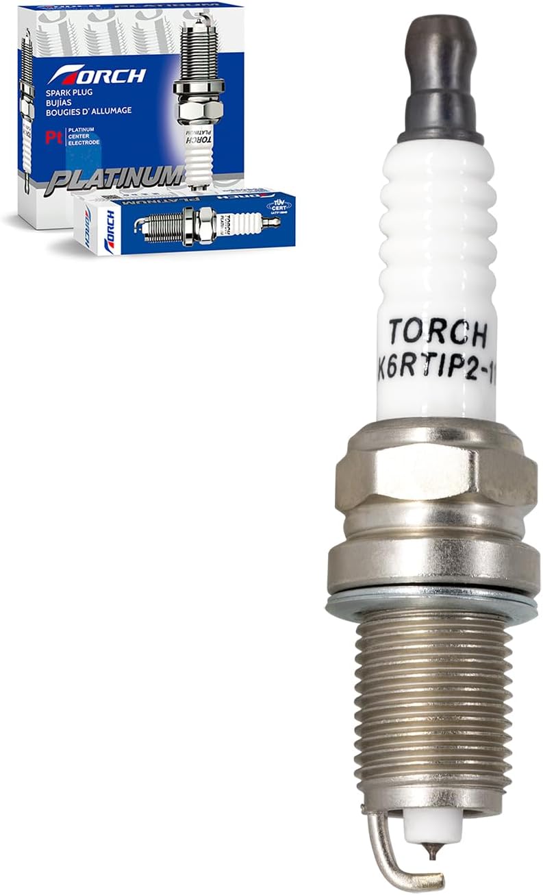 K6RTIP2-11 Iridium Platinum Spark Plugs Replace for IFR6T11 Fit for Toyota 4Runner Camry Avalon Highlander,for Daewoo, Lexus, Lotus, Mazda, Pontiac and Scion 1990-2012,1 PCS