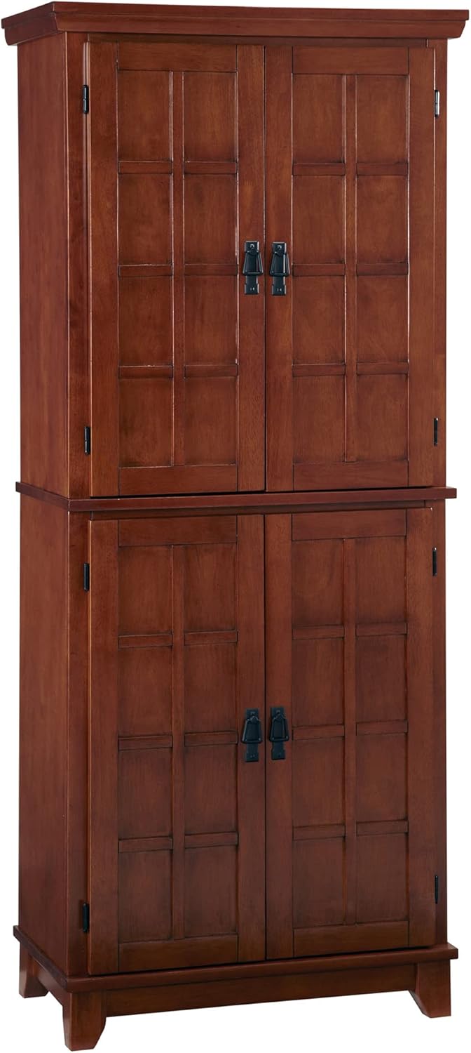 Arts & Crafts Oak Cottage Pantry by Home Styles Home