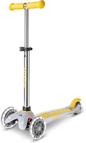 Vista 11 de Micro Kickboard Mini LED Kids Scooter for Ages 2-5 Children up to 110 lbs 3 Wheel Lean-to-Steer Design Adjustable T Bar Smooth Ride