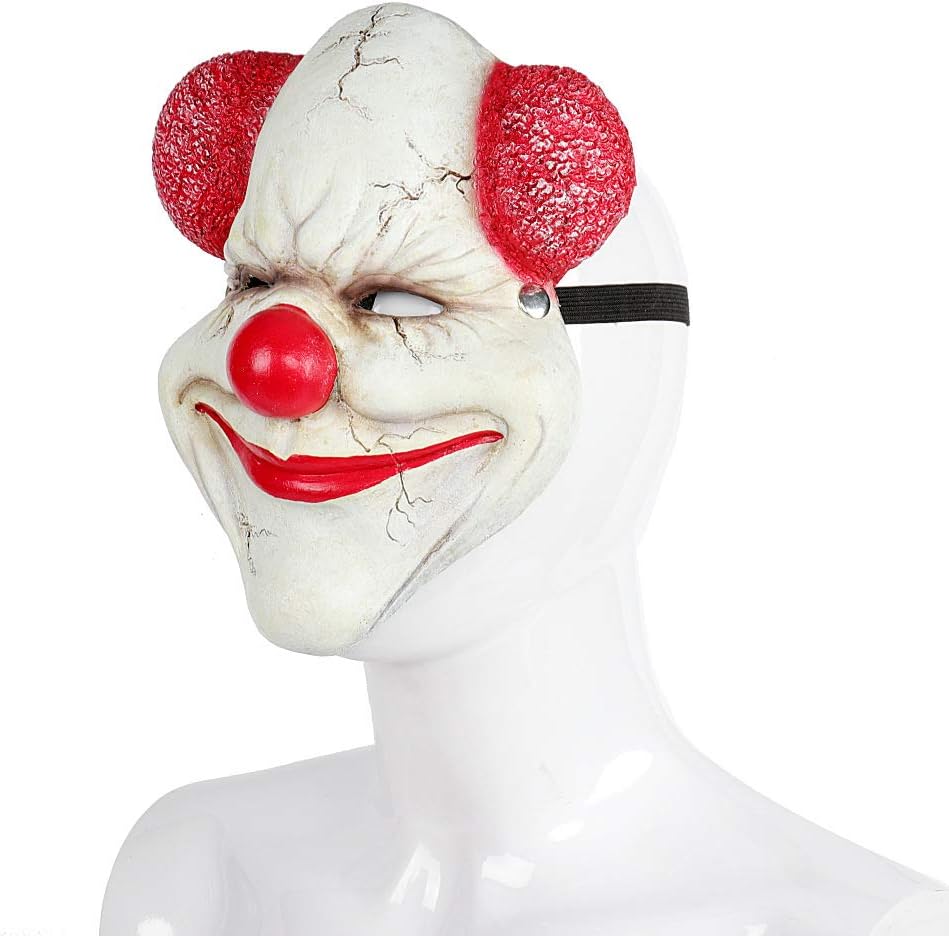 ハロウィーン3Dステレオフォーム面白い怖い大きな舌のピエロマスク