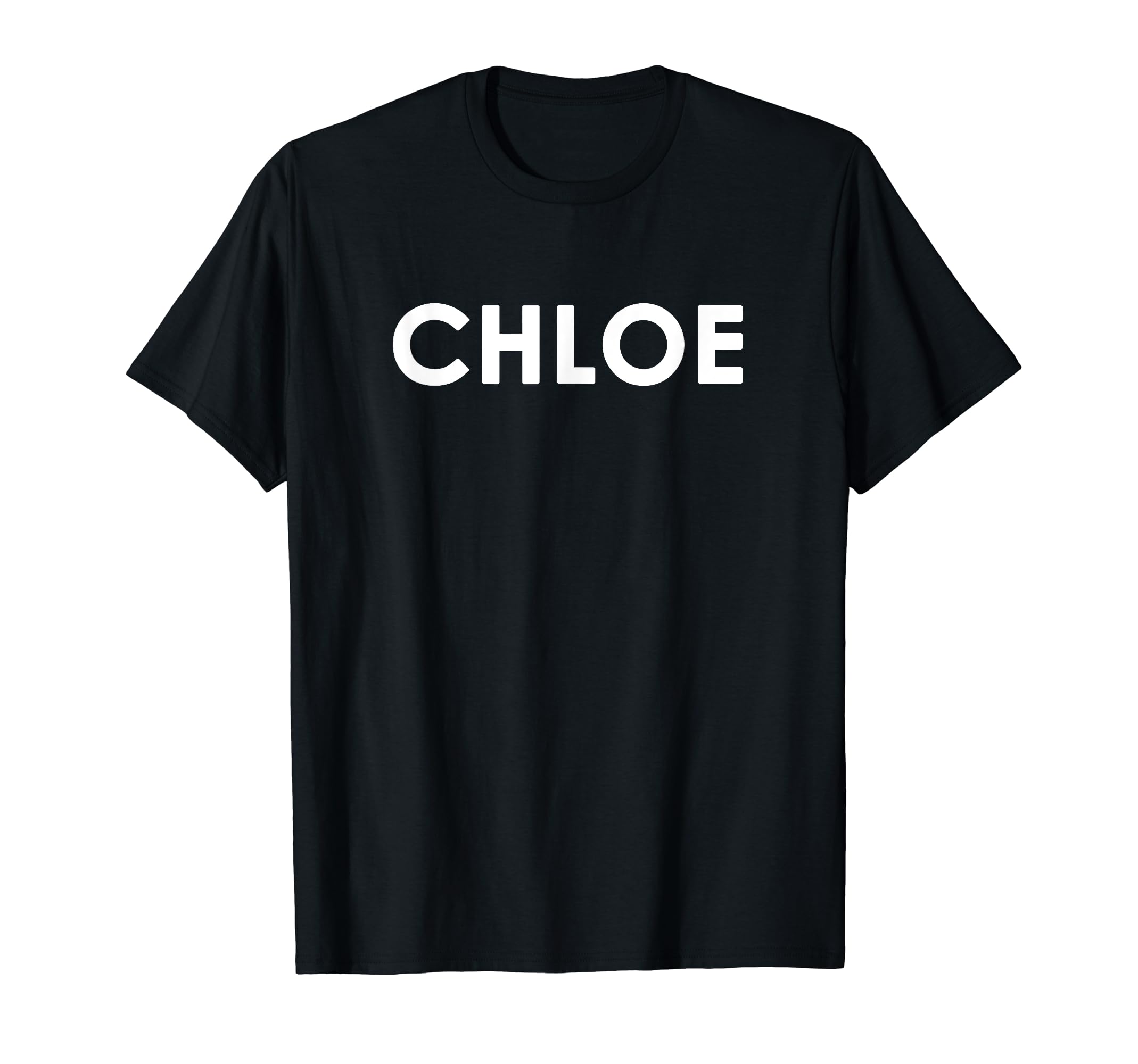 Amazon.com: T Shirt That Says Chloe Simple Name for Women