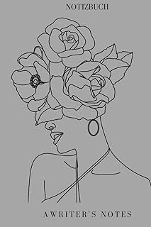 A Writer's Notes - Notizbuch grau: A5 liniert (6x9 Zoll) (German Edition)