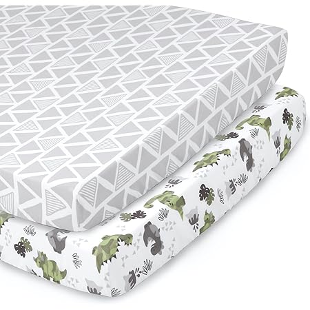 Bassinet Sheets GRSSDER Stretchy Ultra Soft Jersey Knit Fitted - Main Image