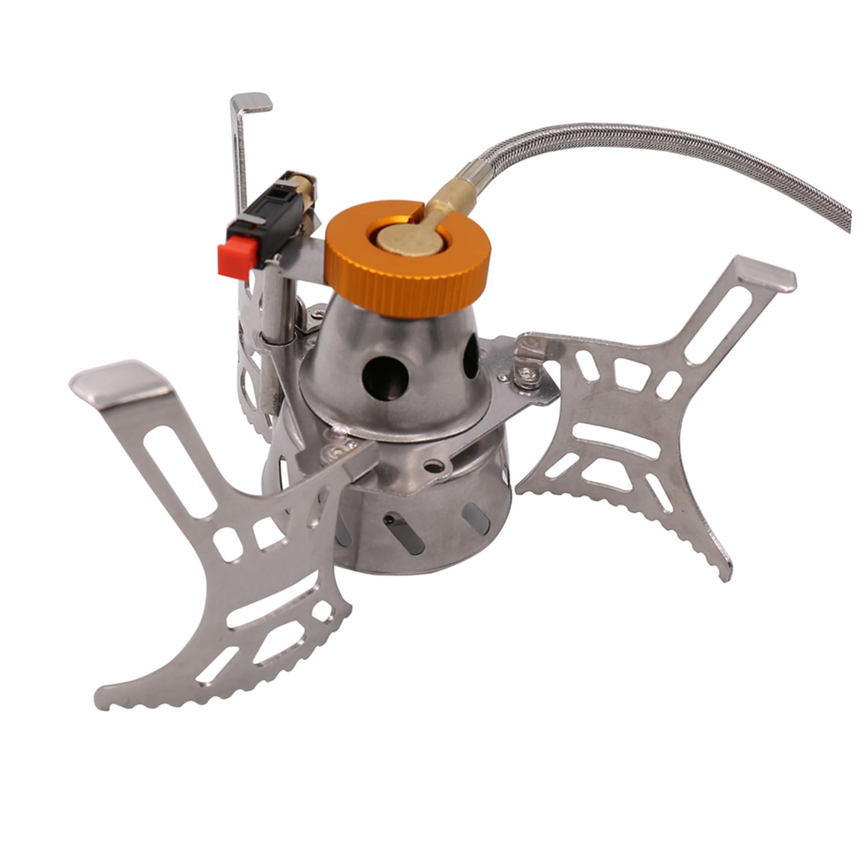 VICASKY Réchaud à Gaz Portable pour Camping de Camping pour Cuisine Plein Air Randonnée Support Stable