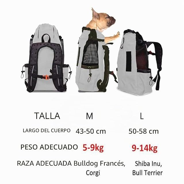 Foto 4 de 7 de WLDOCA Mochila del Perro,Bolso para Perros Cachorros Portátil Y Seguro