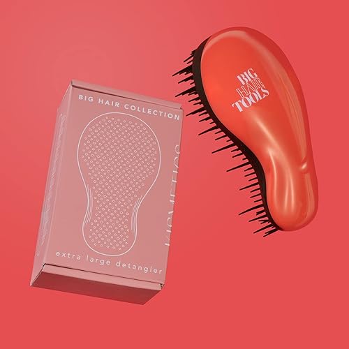 Miniatura 3 de Herramientas para el cabello grande, desenredante extragrande, cepillo desenredante, cepillo de pelo para cabello rizado, ondulado, largo y grueso