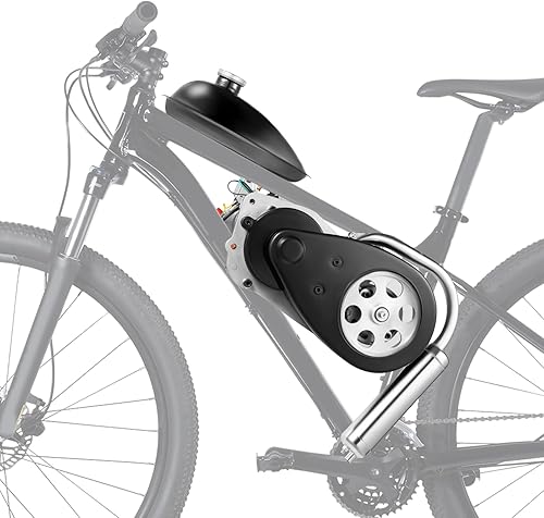 Miniatura 2 de Kit de motor motorizado a gas de 4 tiempos de 100 cc, conjunto de motor de bicicleta, motor modificado para bicicleta, refrigeración por aire de un