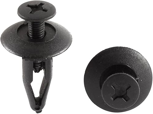 Miniatura 2 de Uxcell A15070100ux0613 Clip de pasador de parachoques de remache, 15 piezas