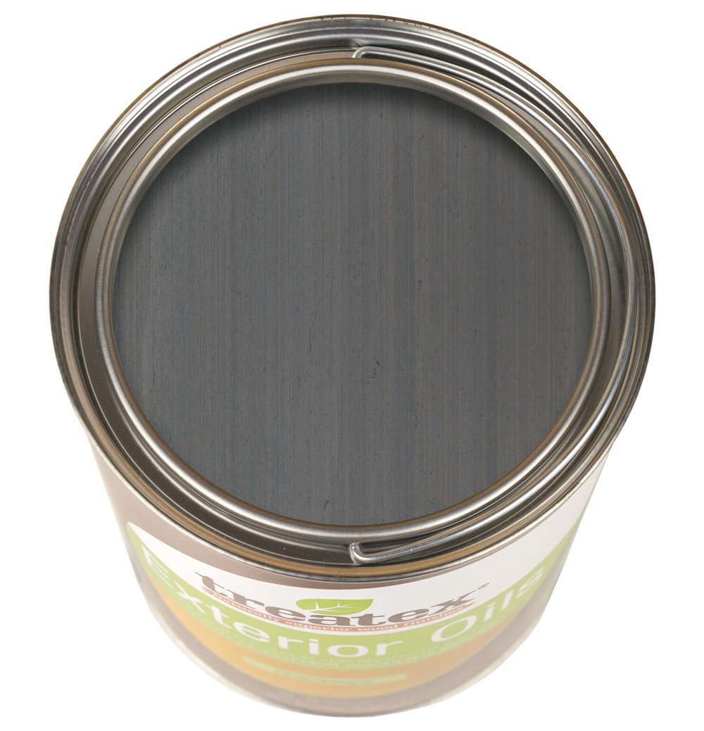 Treatex Grey Exterior Oil For Wood Decking,Cladding Etc - Steel 31628 2.5 Litre