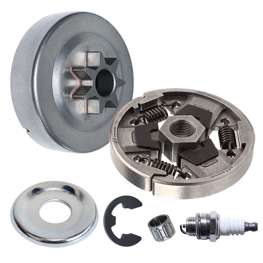 Kit de bujías de piñón de embrague de 325 "-7T for motosierra S-ti-hl 024 026 MS240 MS260 MS 240 260 PRO 1121 640 2004, piezas de repuesto
