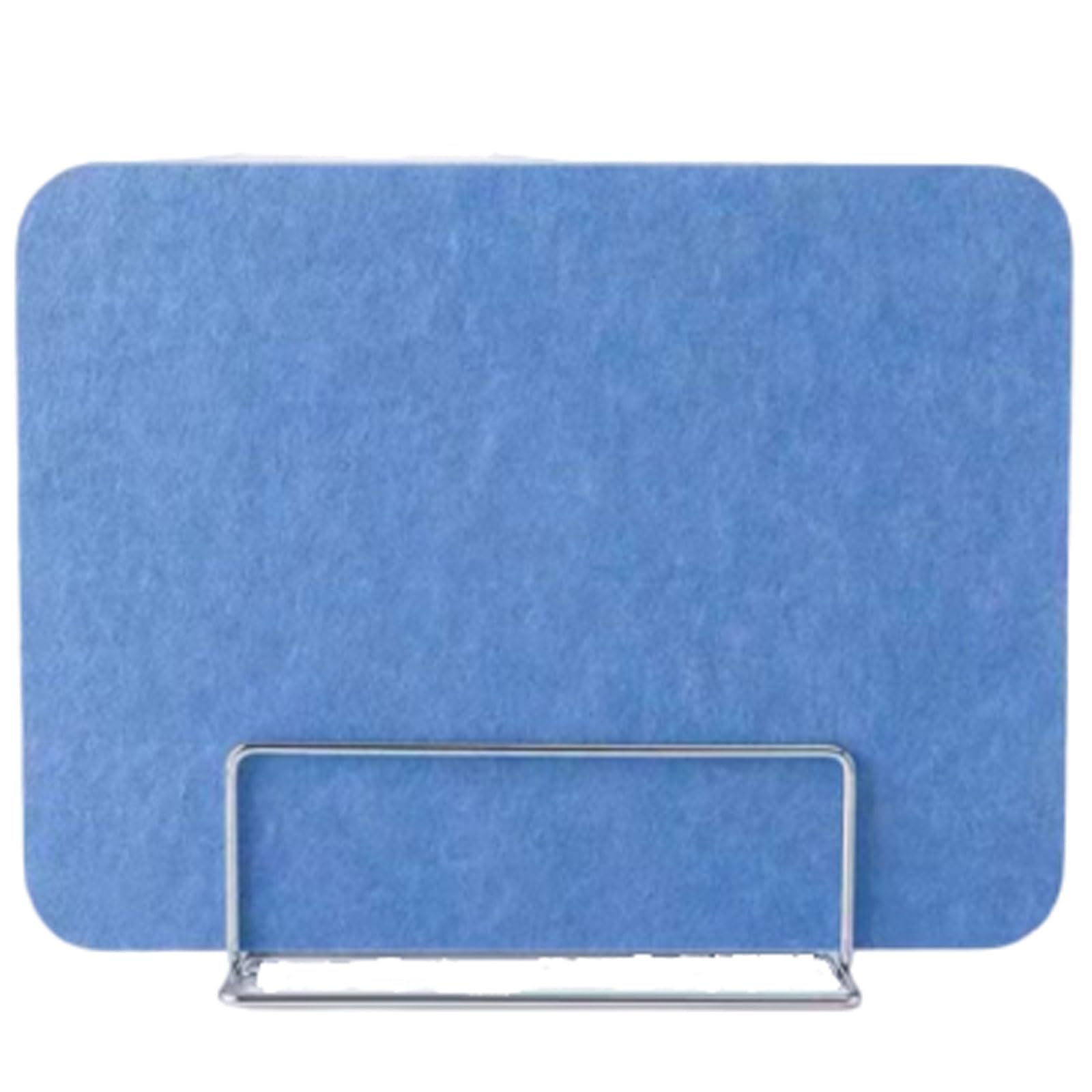 KLGFBDC Mobile Acoustic Partition 9mm Thick Freestanding Desk Divider with Removable Stand Anti-Fall Soundproofing for Student Offices Reception Areas and Workspaces.