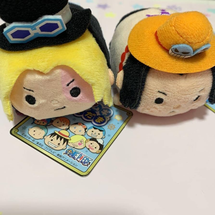 ワンピース ムギムギおてだま ぬい エース サボ セット