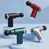 Coverzone Massager Motorized 20W Deep Tissue Muscle Massage Gun 6 Stage Massager Type-C F830 Gray Color (Grey) with 4 Different Massage Heads with Quick Charge Input