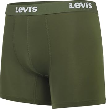 Levi's Mens Underwear Microfiber Boxer Brief for Men Ultra Soft 4 Pack