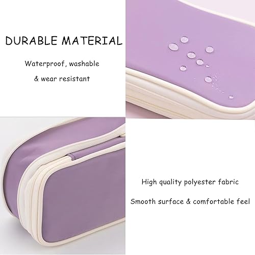 Miniatura 5 de Estuche para lápices de gran capacidad, estuche grande para lápices para adolescentes, niñas, niños, suministros para el regreso a clases, estuches