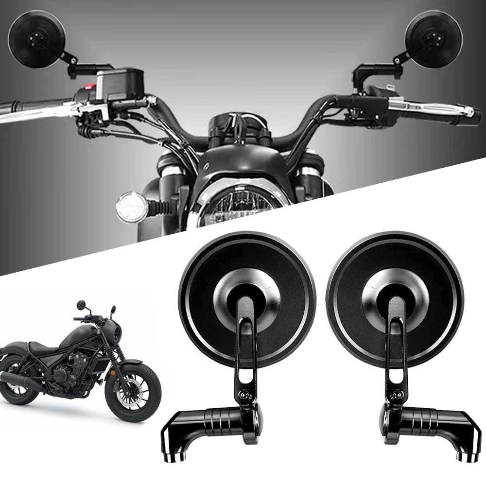 レブル250バイクミラー Amazon | XINMOZR For Rebel 500 Rebel 250 Rebel 300 レブル500