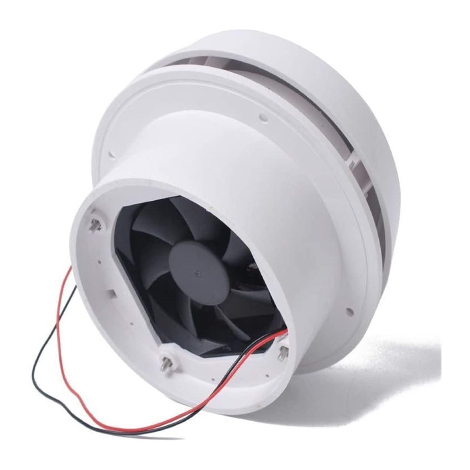 Ventilador de escape, Accesorios De Modificación For Caravana, Salida Ventilación Redonda Montada En La Parte Superior 12V, Ventilador Silencioso Con Cabeza Hongo, Escape