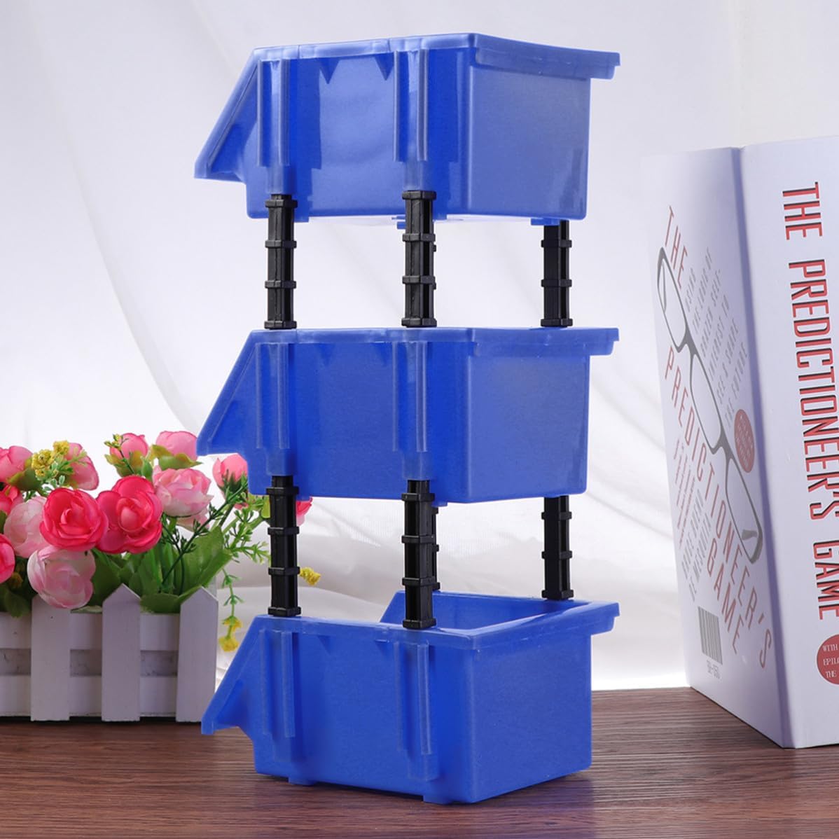 Component Storage Box Mini Tool Box DIY Thickened Plastic 150x110x74mm