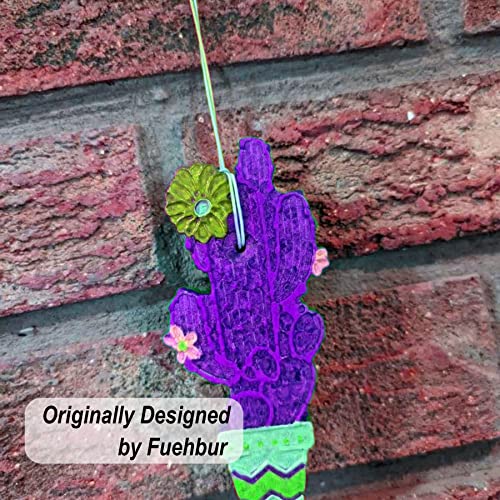 Fuehbur Mini Cactus Tree Car Freshie Mold, Candle Making Mold, Epoxy Resin Mold, Soap Mold, Silicone Mold For Aroma Beads Mould-Oven Safe【Mini Size】- Perfect For Making Keychains #TOP3