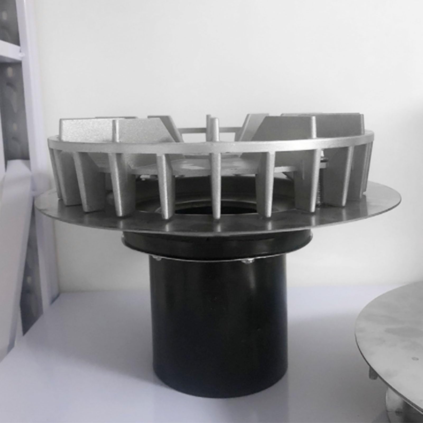 de sifón colector de Agua de Lluvia con Techo de Aluminio DN100, solución eficiente de Drenaje para recolección de Agua para el hogar, Granja sostenible