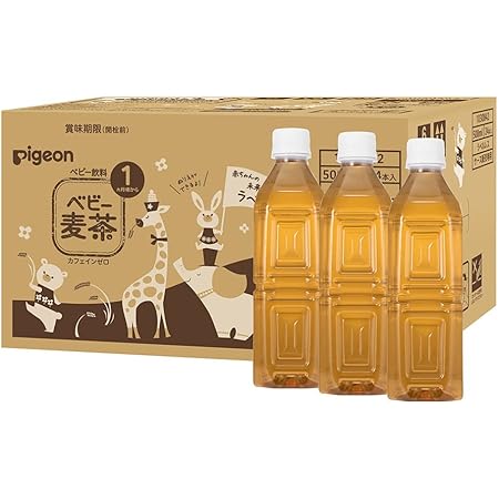 Amazon Co Jp 赤ちゃん本舗 赤ちゃんのむぎ茶 500ml 6本パック 食品 飲料 お酒