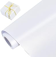Vista 19 de BEISHIDA Papel de regalo rojo de color sólido con brillo perlado mate, papel de regalo para bodas, cumpleaños, graduación, papel de regalo