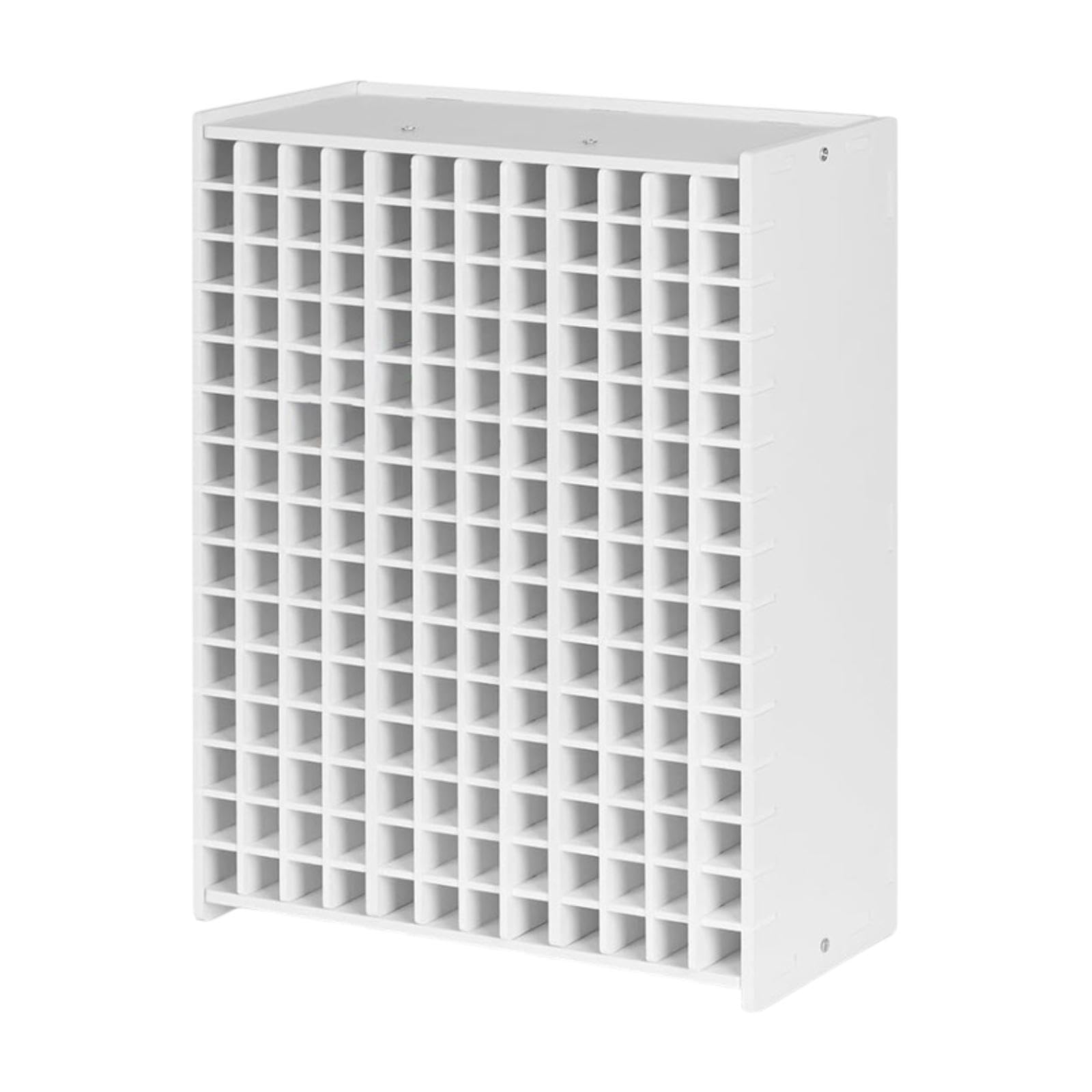 Stifthalter Schreibtisch Zeichenutensilienhalter Pinselorganisation Mehrfachständer PVC Material Zur Aufbewahrung für Lehrer Schüler Bastelraum, 180löcher 27x13x35cm
