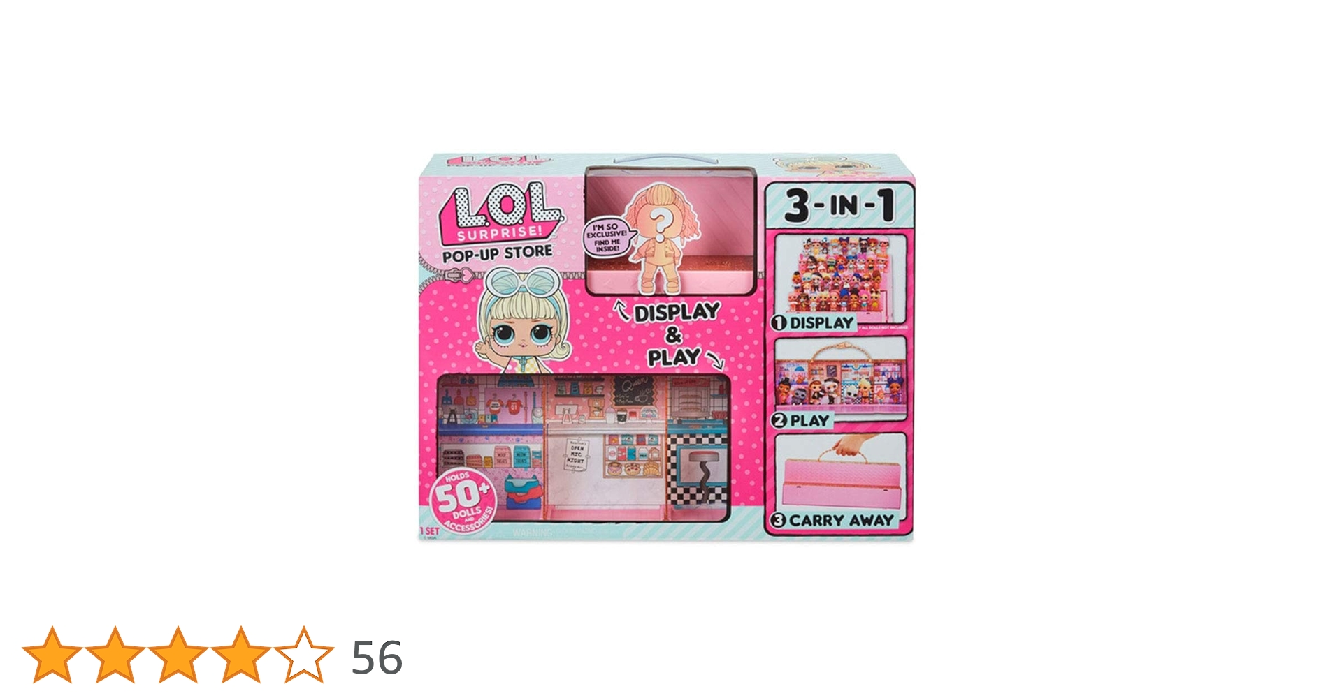 Amazon.co.jp: L.O.L. サプライズ! ポップアップストア 3 in 1
