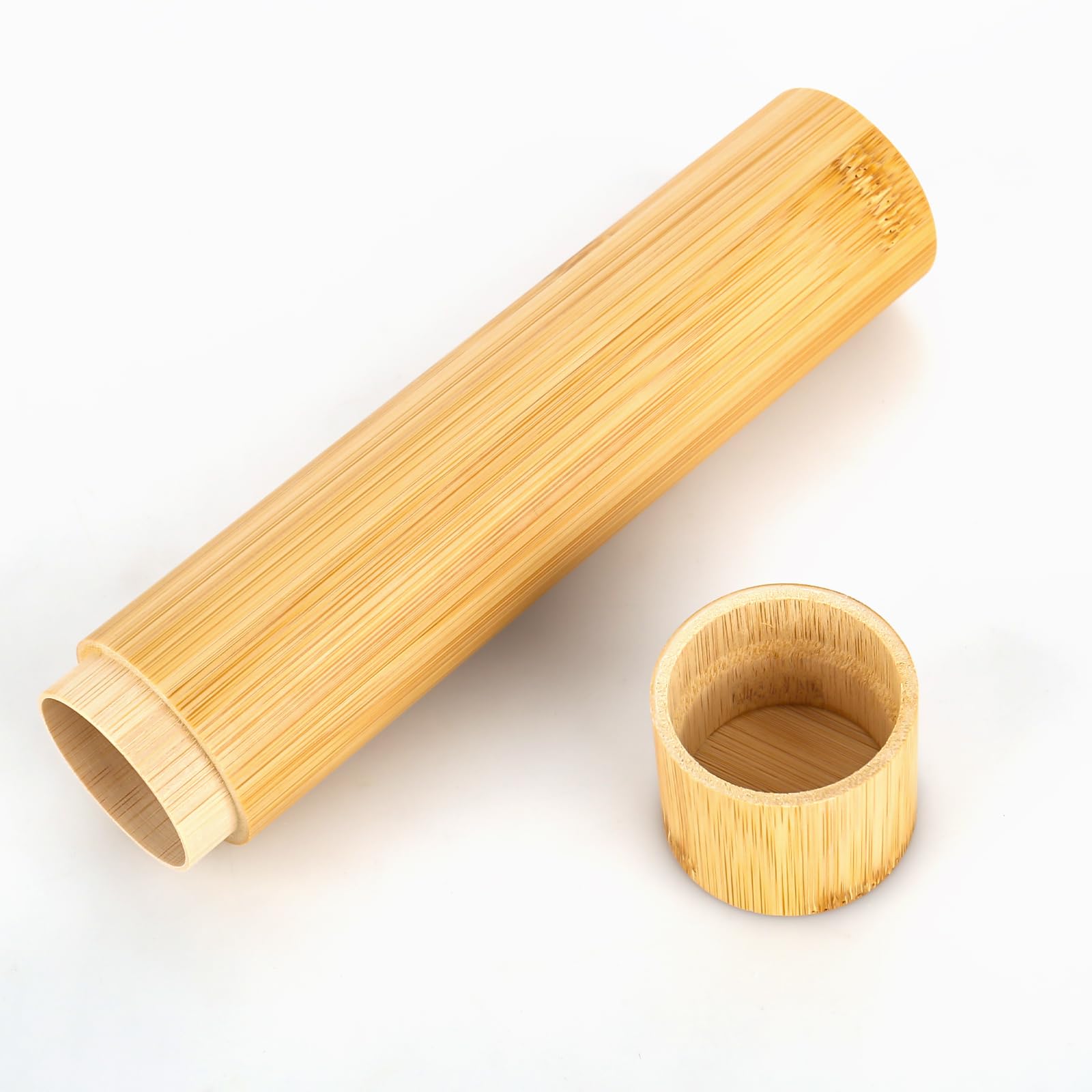 Urna de dispersión de bambú ecológico, tubo de dispersión biodegradable para cenizas, urna de cremación para adultos, urnas biodegradables ecológicas para cenizas humanas y mascotas (juego de 4)