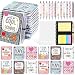 Marhpveua 48 PCS/24 Set Back to School Notebooks Bulk with 24 Pens Welcome Back to School Gifts Spiral Notebooks Pocket Journal Notepad for First Day of School Teachers Reward Supplies (Classic)